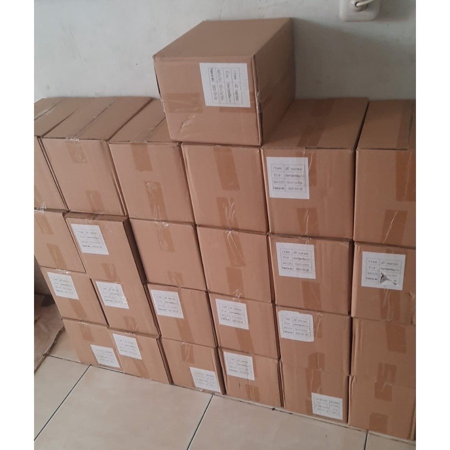 

RB Kertas Thermal 150x100mm LABEL BARCODE JNT 1 DUS Isi 12 Roll resi stiker label READY STOK