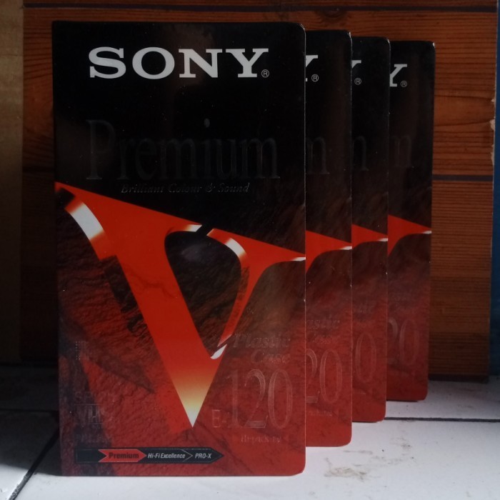 VHS SONY Premium E-120