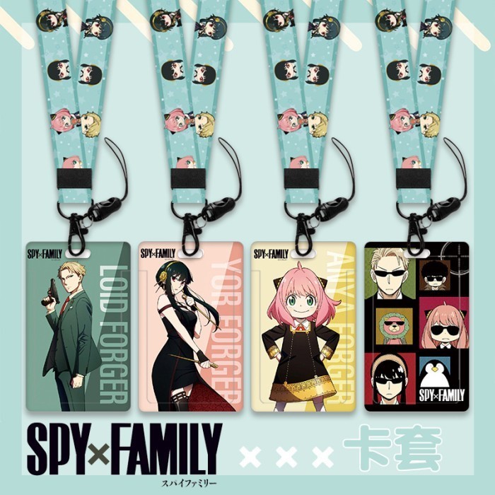 

Lanyard Id Card Anime / Demon Slayer / AoT / Spy X Family - YOR 19