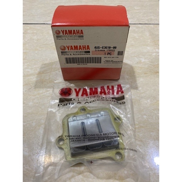 RUMAH LIDAH MEMBRAN F1ZR FORCE 1 F1 ZR FIZ R ORIGINAL ORI ASLI YAMAHA YGP 4US-E3610-00 REES VALVE AS
