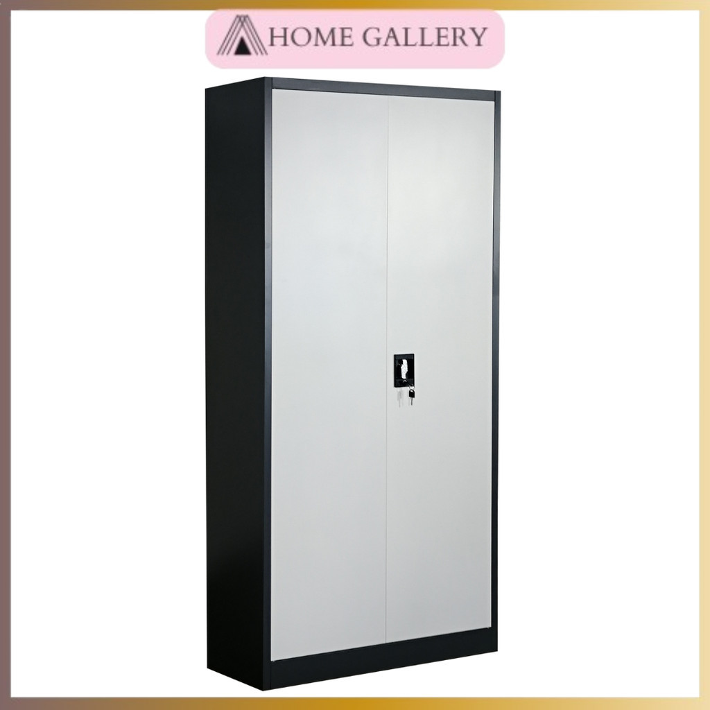 Lemari Arsip Besi 2 Pintu Swing Besi Lemari Filling Kabinet Dokumen File Kantor Pintu ayun Lemari Ar