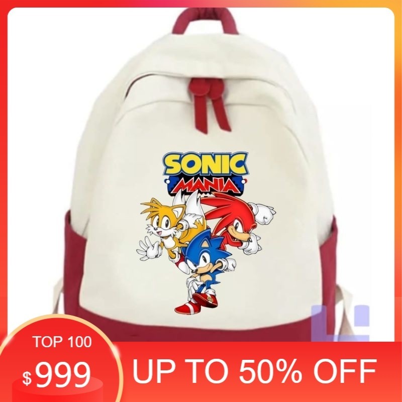 TAS RANSEL ANAK SONIC THE HEDGEHOG