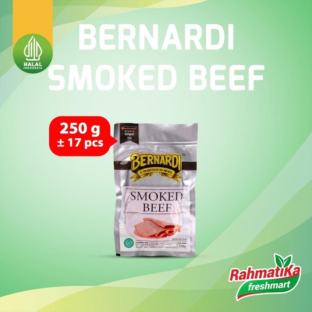 

Bernardi Smoked Beef 250 gr