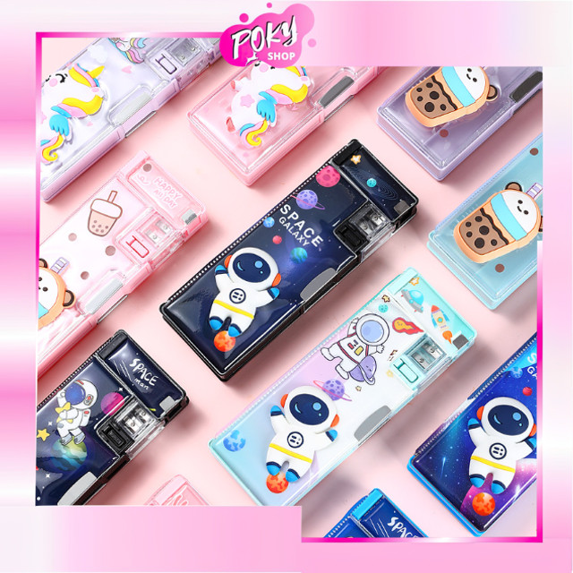 

POKY - S5945 Kotak Pensil Case Magnet Untuk Anak Tk & Sd / Kotak Pensil Anak Lengkap Dengan Peruncing / Tempat Pensil Karakter