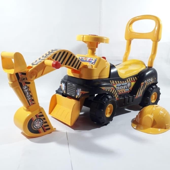 MAINAN EXCAVATOR DORONG/BEKO DORONG ANAK mainan mobil dorong anak laki