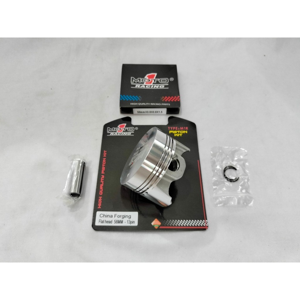 Seher Kit Moto1 Pen 13 Forged Ukuran 53.4/53.5/54/54.5/55/55.25/58/58.5/61/66/68/69/70/71/72 Piston 
