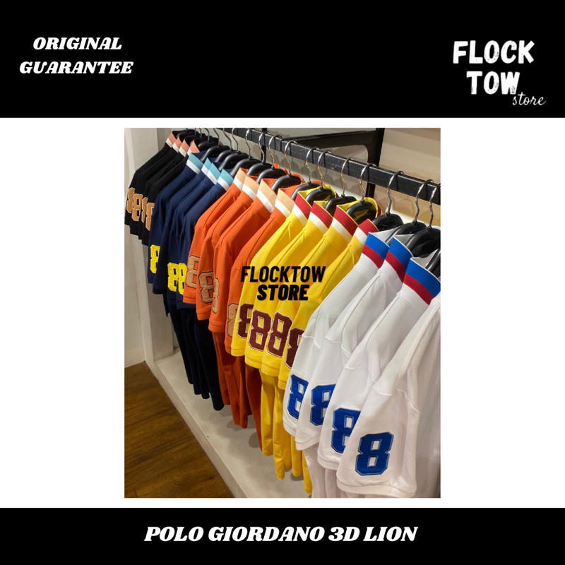 [ORIGINAL] GIORDANO POLO SHIRT MAN LION 3D 0.6