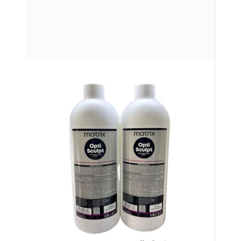 MATRIX OPTI SCULPT NEUTRALIZER CREAM ( NETRAL PELURUS RAMBUT )