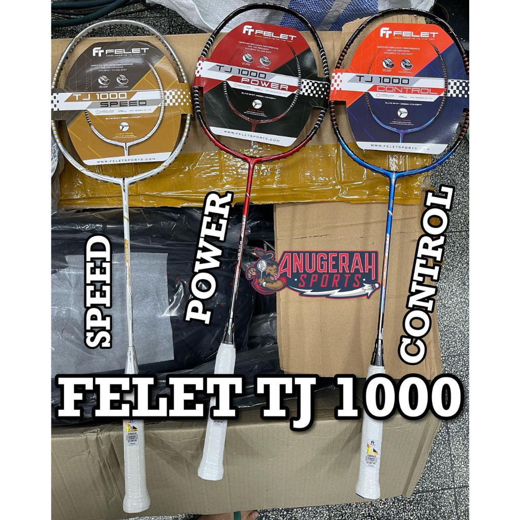 Raket Badminton FELET TJ 1000 / TJ-1000 ORIGINAL