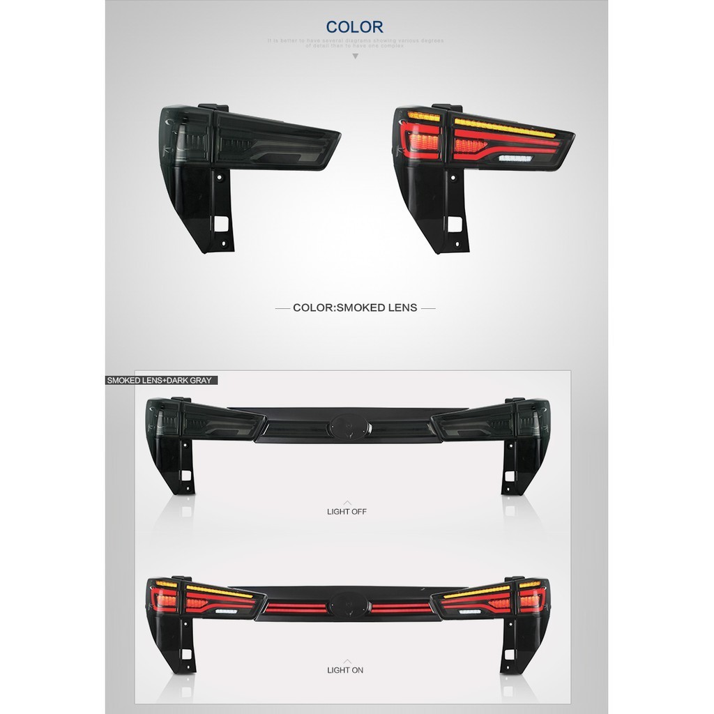 promo spesial YZ Stop Lamp Innova Reborn Tail Lamp Running Sein With Ceremony Light