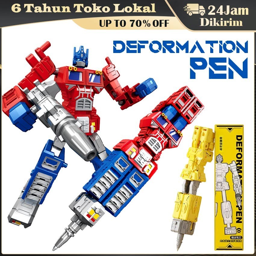

Pena Mainan Figur Robot Gift Pen / Pena Dengan Design Robot / Pena Mainan Transformer Anak Laki-Laki