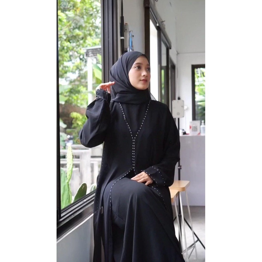 ABAYA TERBARU 2023/ABAYA TURKEY/ABAYA LEBARAN/ABAYA HITAM/ABAYA REMAJA/ABAYA JETBLACK/BAJU ARAB/ABAY