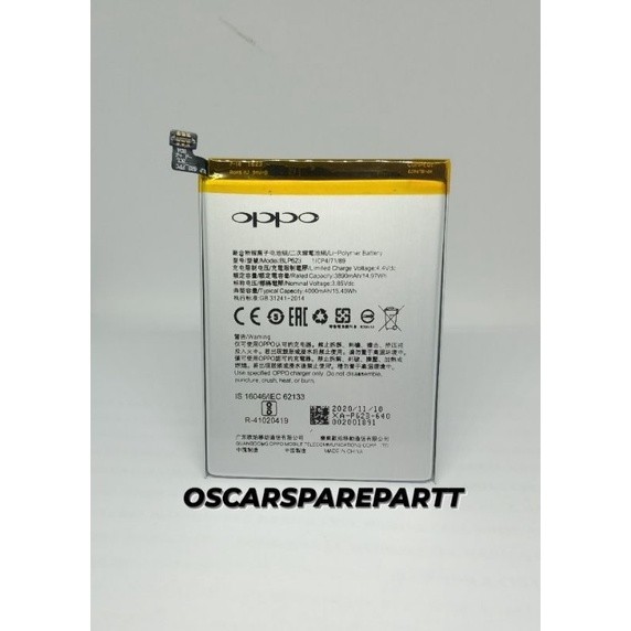 BATRE BATERAI BATERE OPPO F3 PLUS/OPPO F3+ BLP 623 ORIGINAL