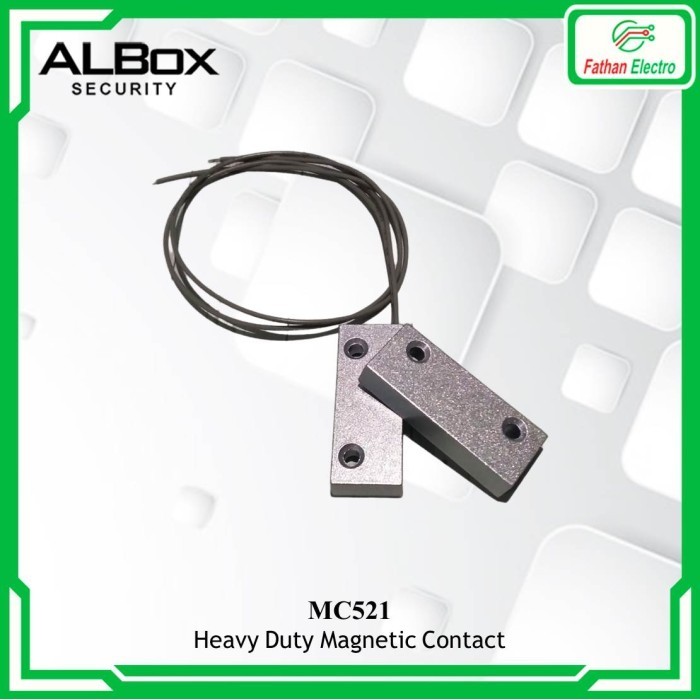 

Heavy Duty Magnetic Contact Metal Door Sensor Albox MC521