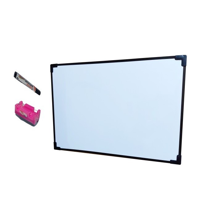 

Papan Tulis 50x70cm Whiteboard - Biasa