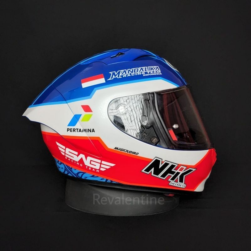NHK GP R Tech Street Mandalika Racing Original | Helm Full face GPR tech Fullface