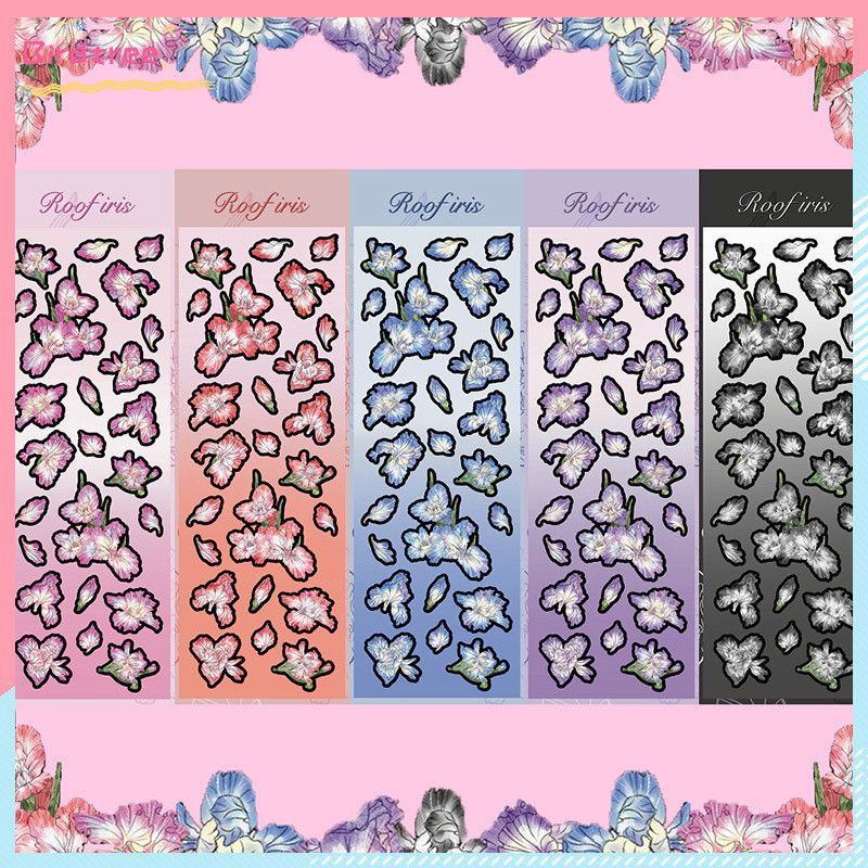 

COD Stiker Bunga Iris Laser Dalam Model Import Lucu Stiker Diy Stiker Dekoratif Kreatif Ready ToShip