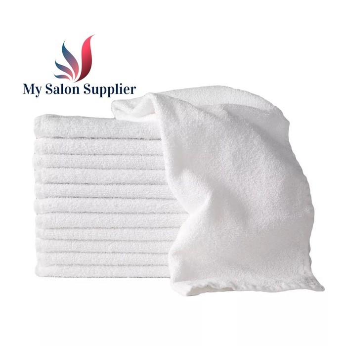 Handuk Salon Putih Tipis