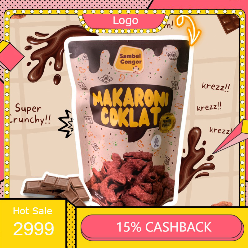 

Makaroni Coklat by Sambel congor/ Snack viral/ makaroni kekinian/ Makaroni viral INSTAN TERMURAH