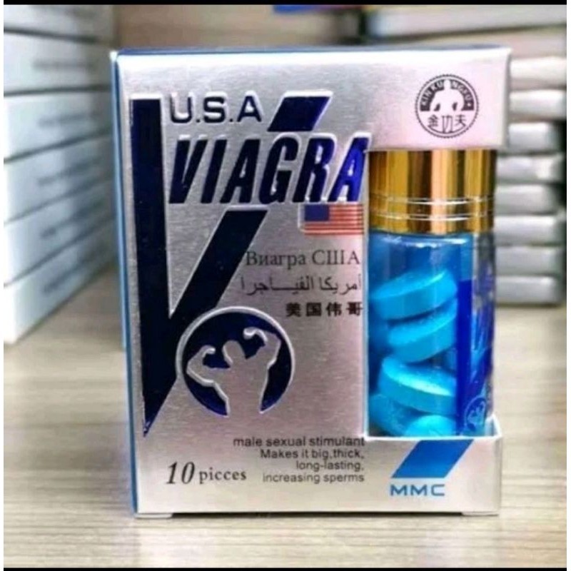 VIAGRA PIL BIRU MMC PFIZER GOLD ASLI USA 100% ORIGINAL OBAT KUAT PEMBESAR PEMANJANG