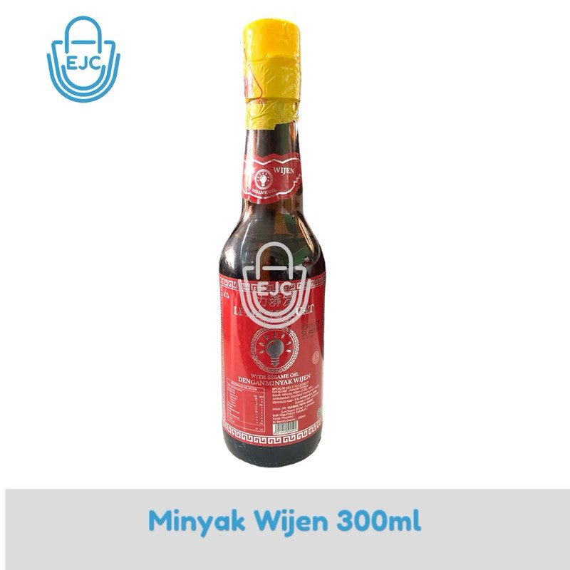 

[EJC] Minyak Wijen Minyak Nabati Sesame Oil Li Mang Huat 300ml Botol