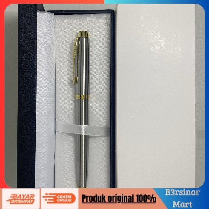 

[[KUALITAS TERBAIK]] Pulpen Promosi / Pulpen Esklusif / Elegant Parker IM Kw Roller Ball CT SS GT COD