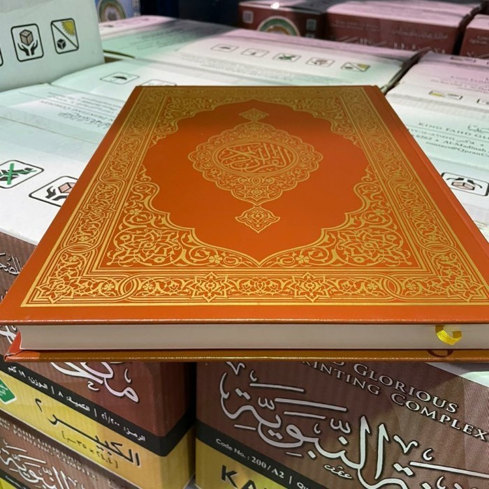 Terlaris ✨ -Alquran Mushaf Madinah Besar Kabeer 2 Cetakan Asli Madinah