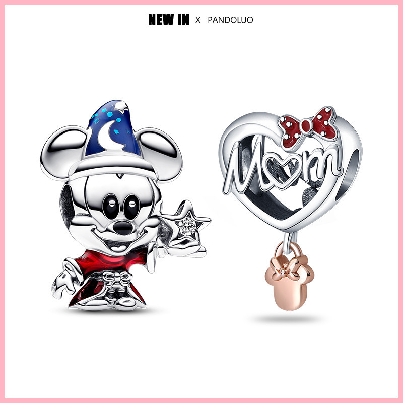 2024 New Hot Sale Disney Charm Beads Fit  Charm Original Women Bracelet 925 Silver Of Marvel series 