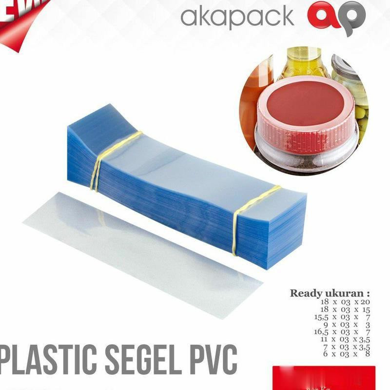 

Plastik Segel PVC Botol dan toples kiloan isi 1kg