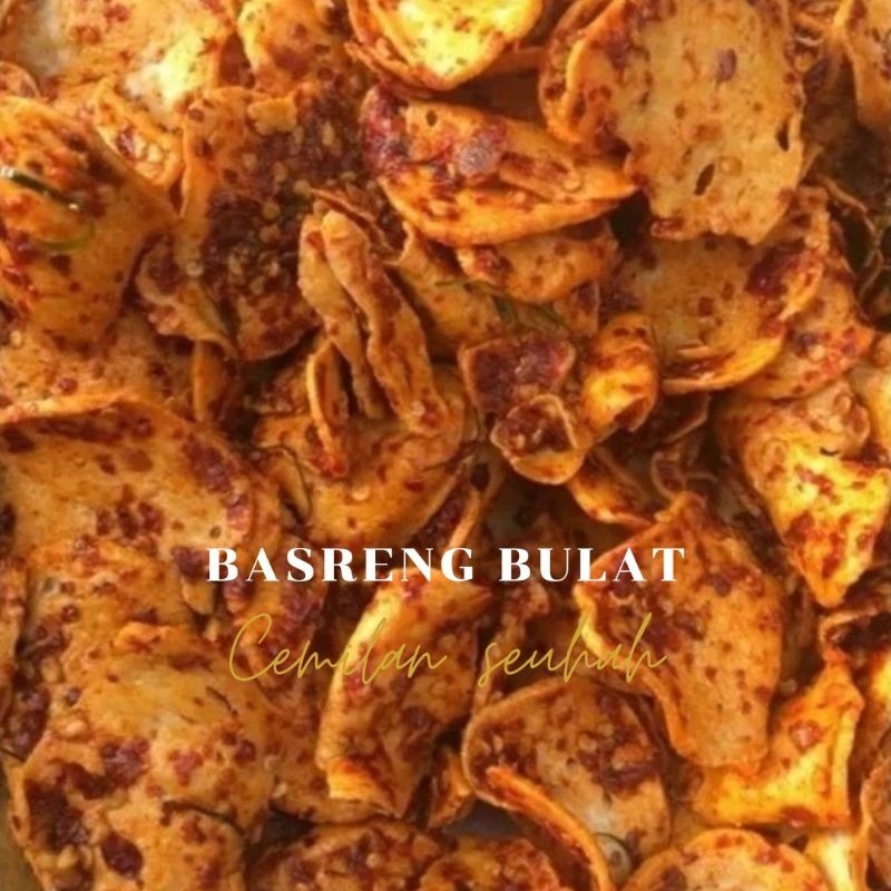 

basreng Bulat pedas daun jeruk isi 100 gram