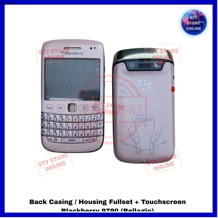 BACK CASING KESING HOUSING FULLSET + TOUCHSCREEN BLACKBERRY BB 9790