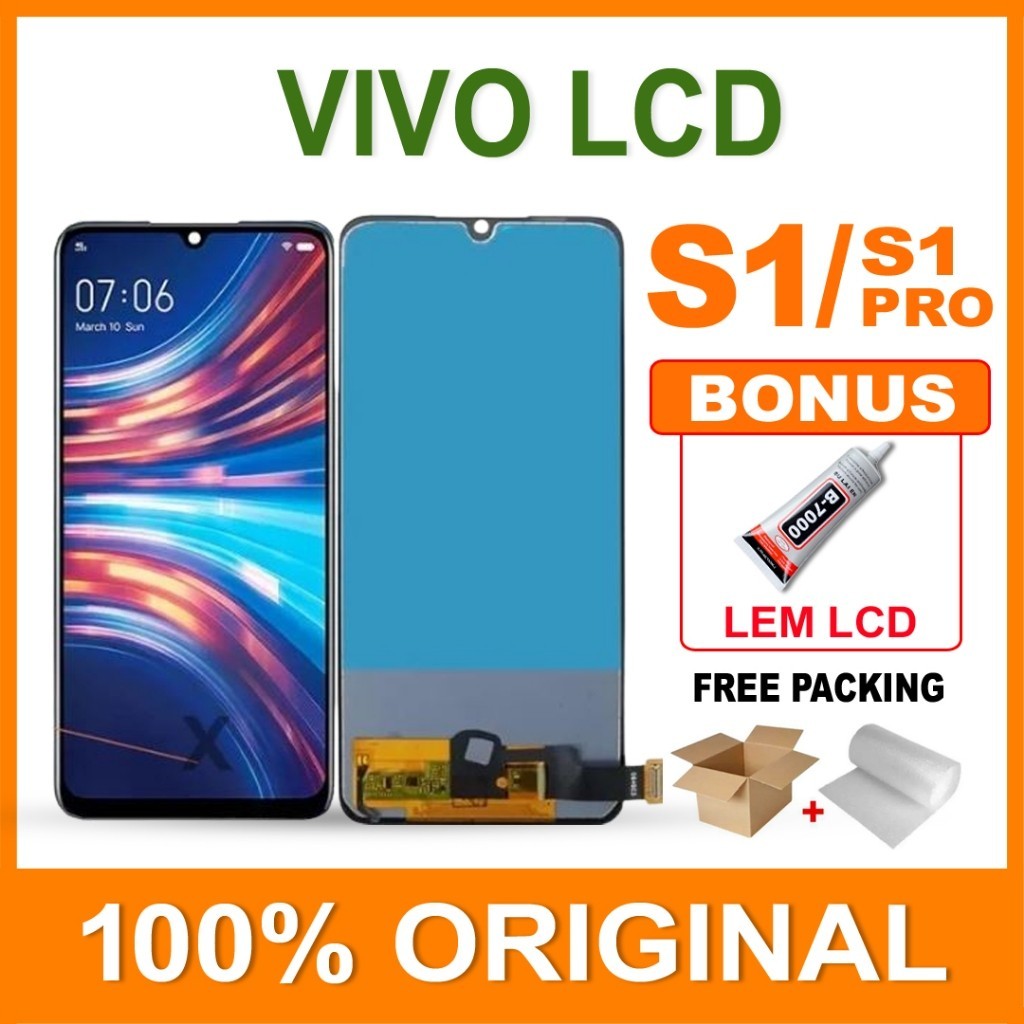ORIGINAL LCD VIVO S1 1907 / S1 PRO 1920 FULLSET TOUCHSCREEN ORI