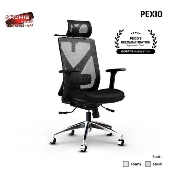 Kursi Kantor Pexio Mike Ergonomis Office Chair - Mike 2.0 Mesh