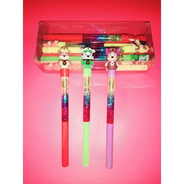 

Pulpen Glitter Lucu / Pulpen Air / Gel Pen Kekinian / ballpoin lucu / bulpen Karakter