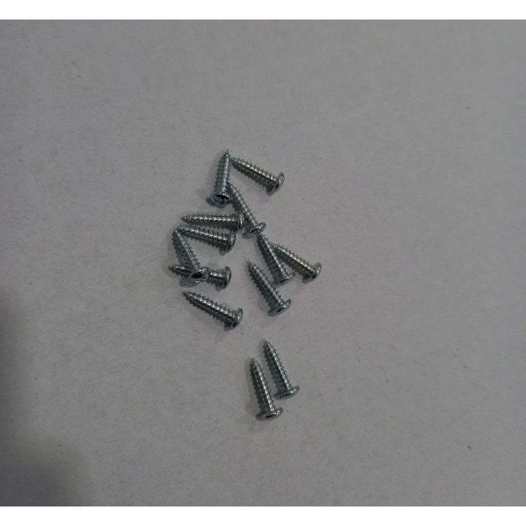 (50pcs) SKRUP PUTIH 1.5 CM Skrup 1.5cm