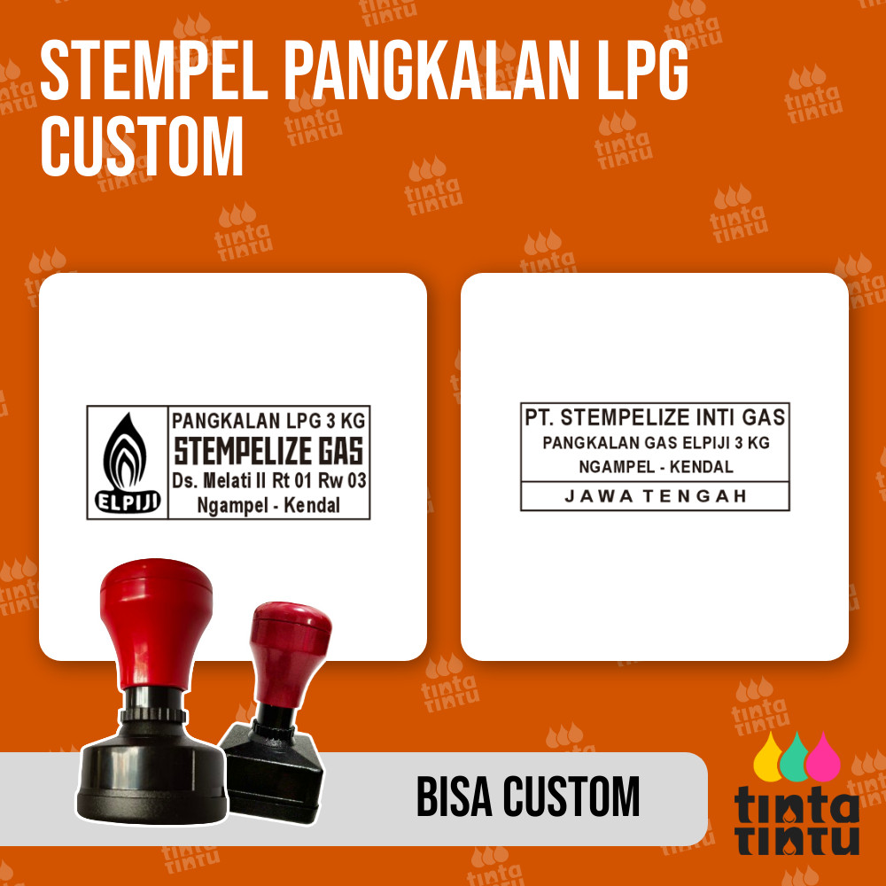 

Stempel Pangkalan LPG Custom