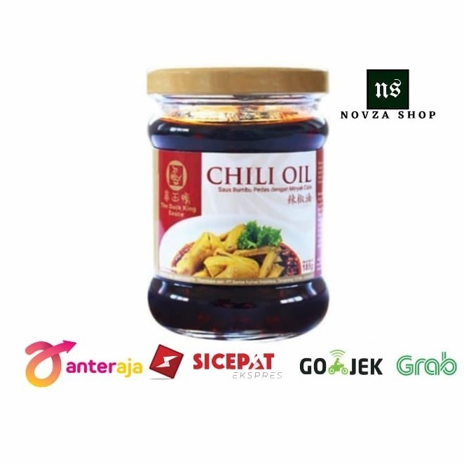 

Terbaru- ducking sauce chili oil 185gr