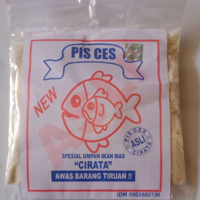 Umpan Ikan Mas Pisces CIRATA - ASLI HOLOGRAM