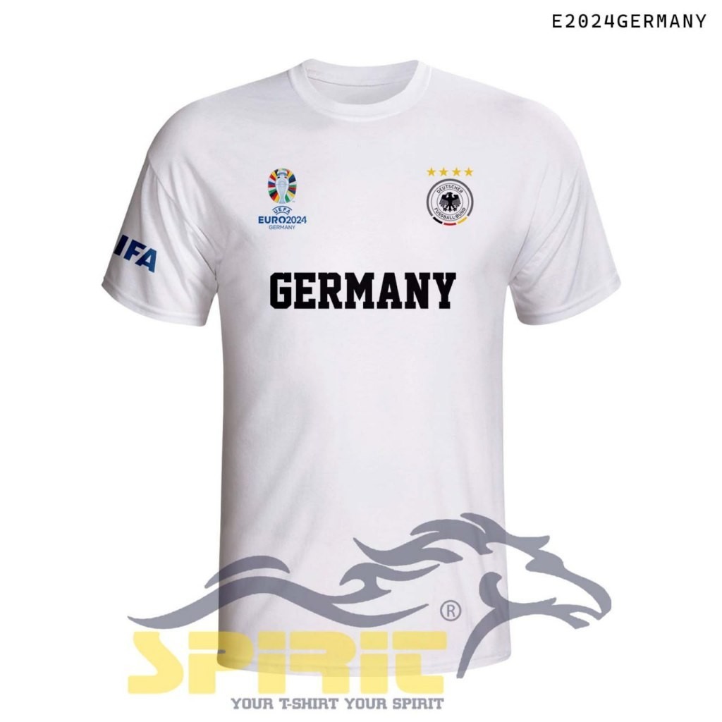 Baju Kaos Bola Timnas Jerman Kaos Jerman Bola Euro 2024 Fifa Lengan Pendek
