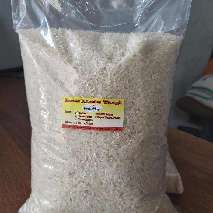 

Beras Ramos - Merk Bambu Wangi 2 Kg