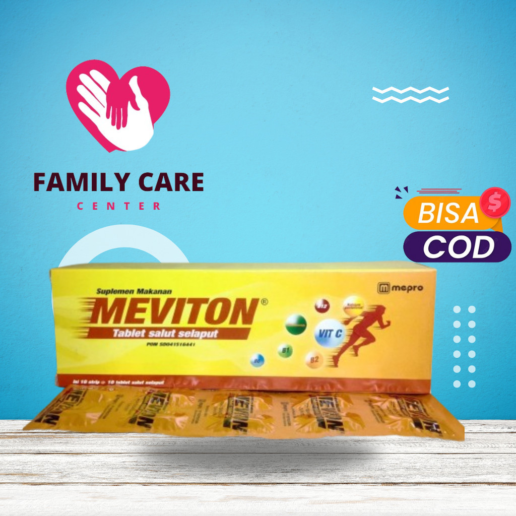 Meviton 10 Tablet - Multivitamin - Halodoc -famylicare