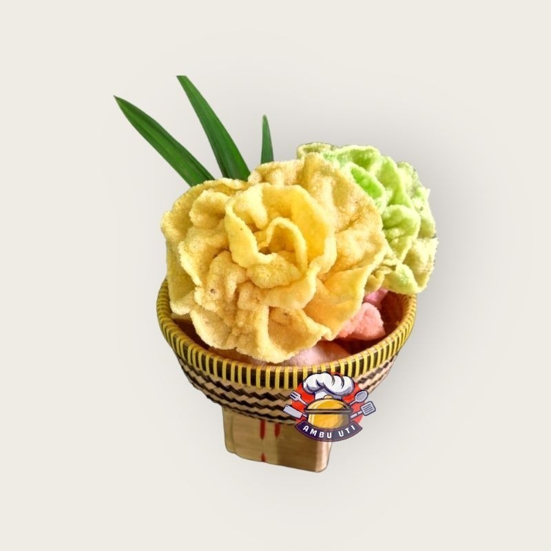 

Kerupuk Parered Plered Pareret Parered Mentah 250gr | Ambu Uti x Gonimerch