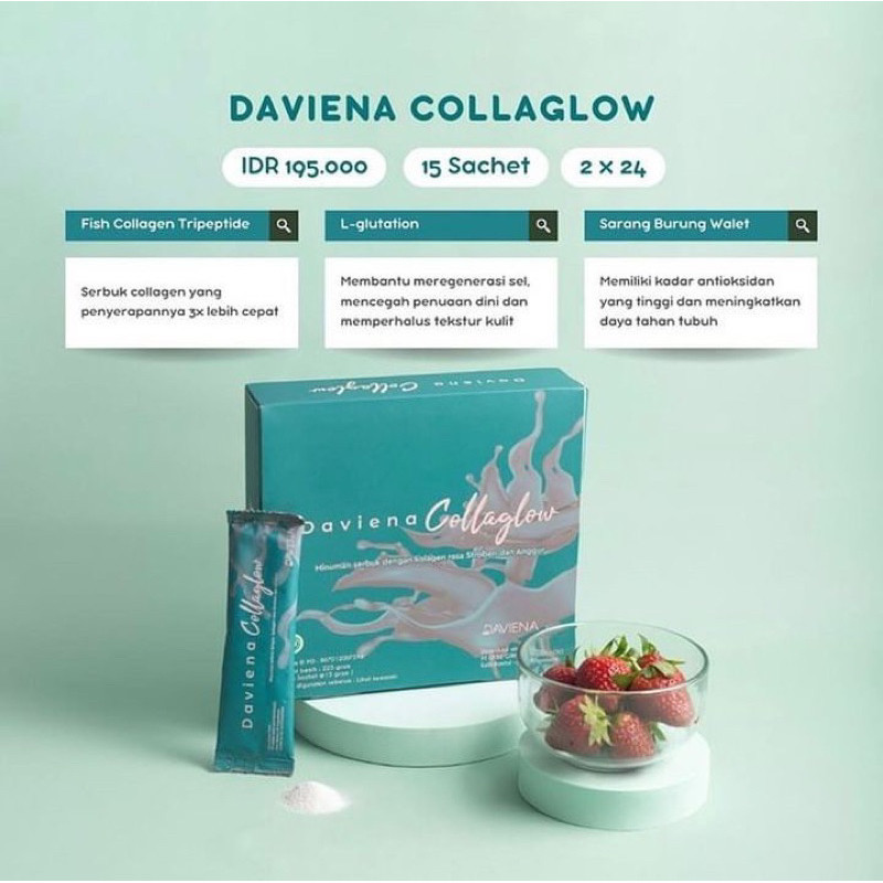 DAVIENA COLLAGLOW || DAVIENA COLLAGEN DRINK