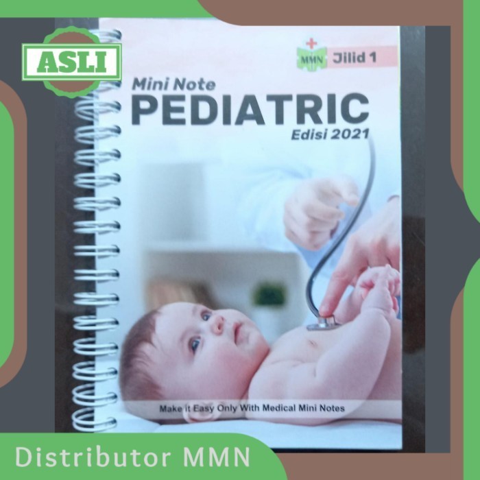 PROMO ~ Medical Mini Notes MMN PEDIATRIC (ANAK) - Buku Saku Kedokteran