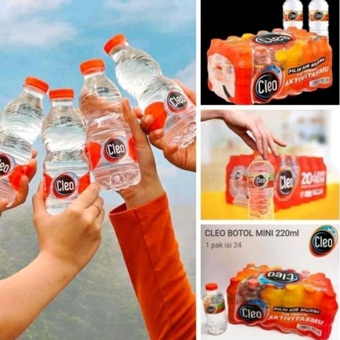 

CLEO MINI BOTOL / AIR MINERAL 220ML 1PACK ISI 24