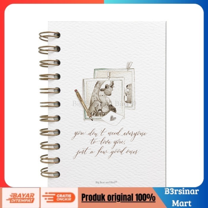 

[KUALITAS TERBAIK] Vintage Ring Notebook - Few Good Ones