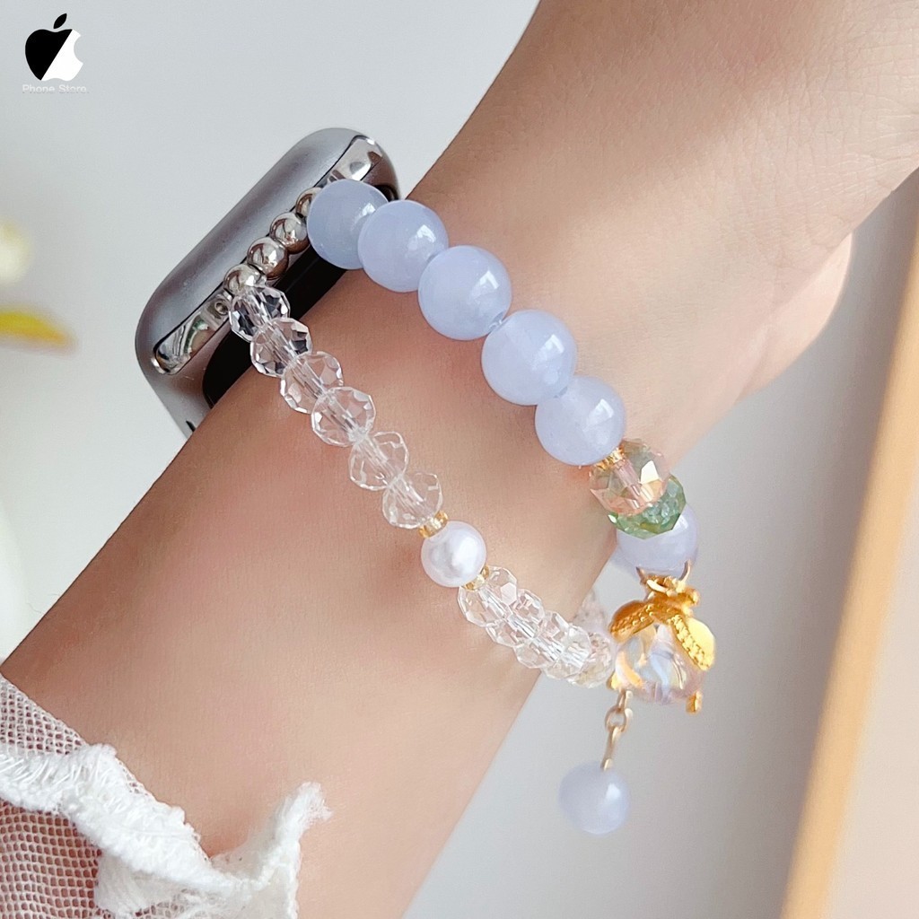 Light Luxury Dual Row Firefly Pendant Strap Suitable for Series Ultra Iwatch 1/2/3/5/SE/6/7/8/9 Suit