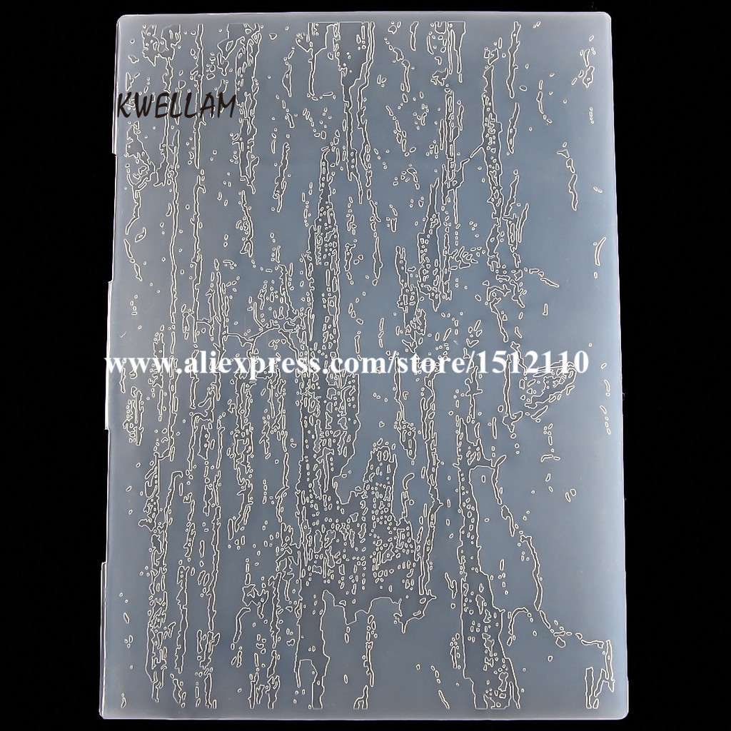 

A4 Size Water Mark Background Plastic Embossing Folders for Card Making Scrapbooking and Other Paper Crafts 3112136