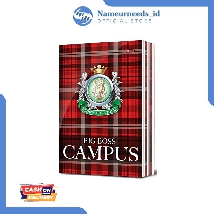 

✨LARIS✨ -Buku Tulis BigBoss Campus 50 Lembar 10Pcs