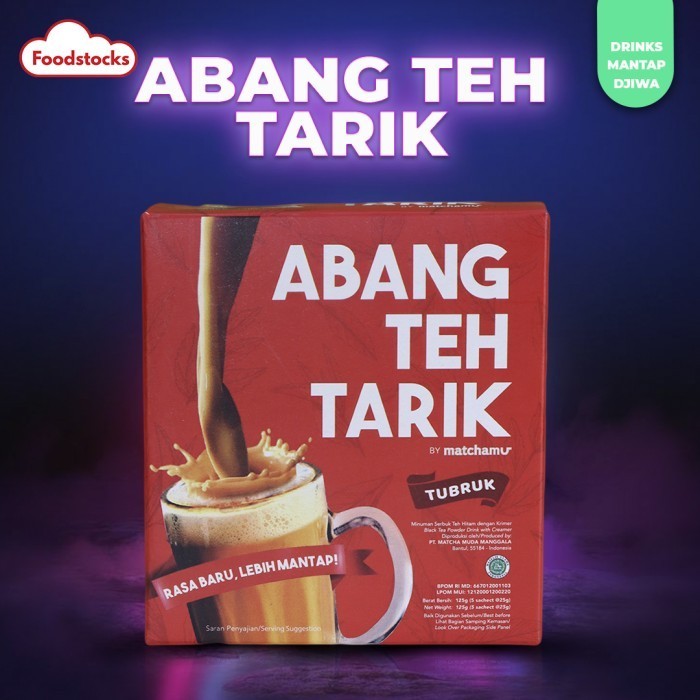 

TERLARIS Abang Teh Tarik By Matchamu - Box isi 5 Sachet